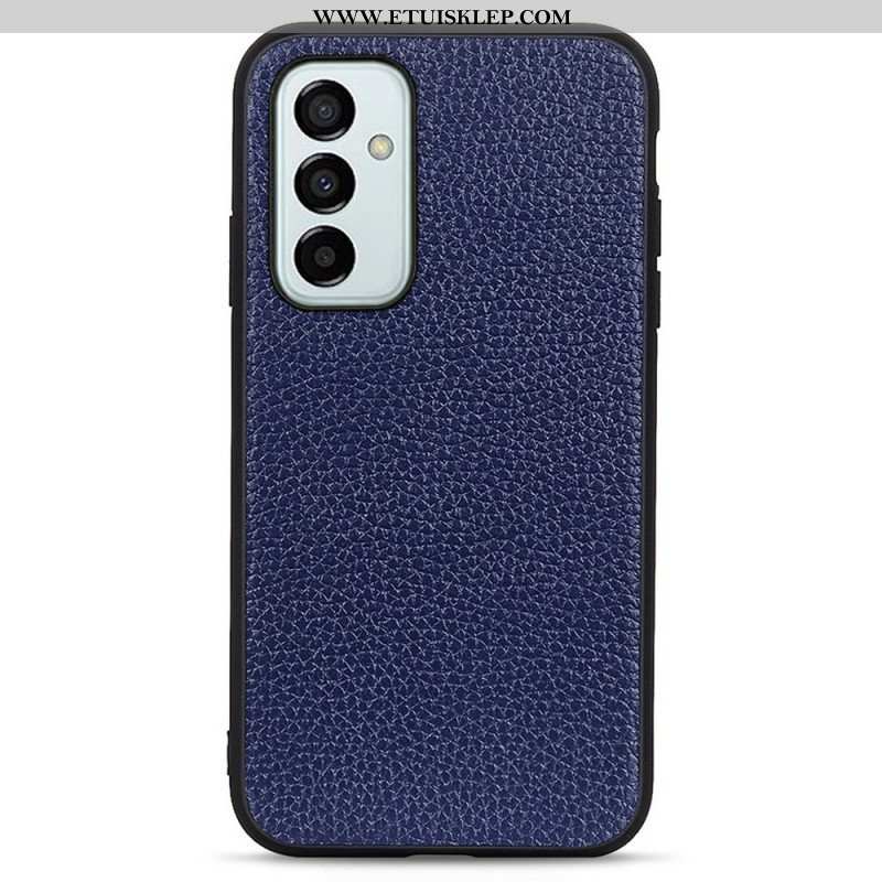 Etui do Samsung Galaxy M23 5G Prawdziwa Skóra Litchi